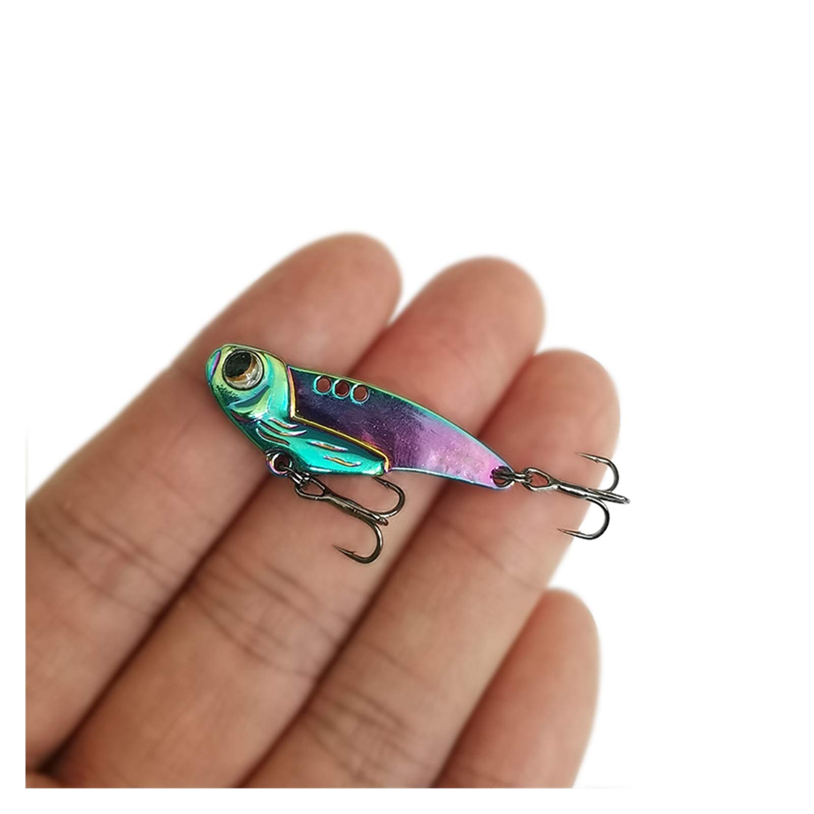 Lot De 5 Leurres De Pêche Métal VIB 3g Et 6g - Micro Vibration - Cuillère Tournante - Neufs