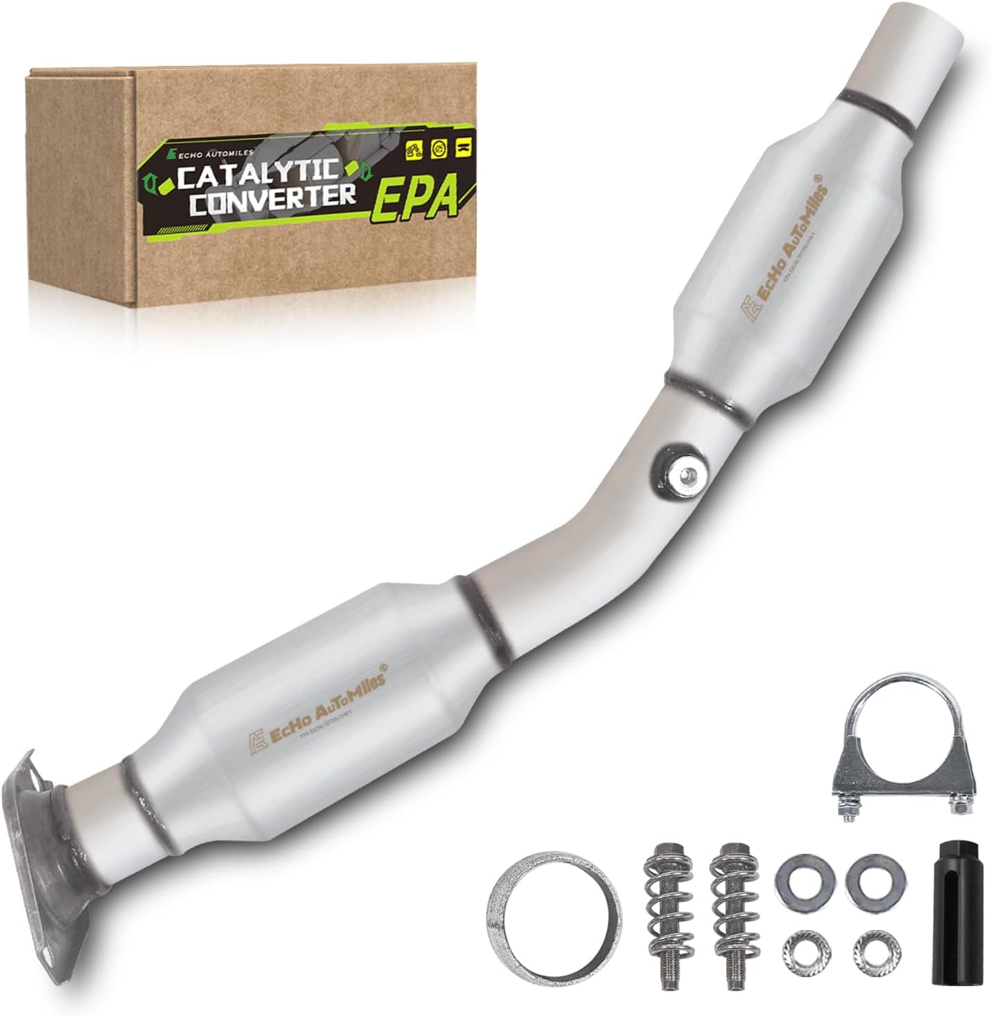Catalytic Converter & Exhaust Manifold Combo For Toyota Corolla, Matrix, Pontiac Vibe, Scion TC 2.4L – Direct Fit, Made In Canada