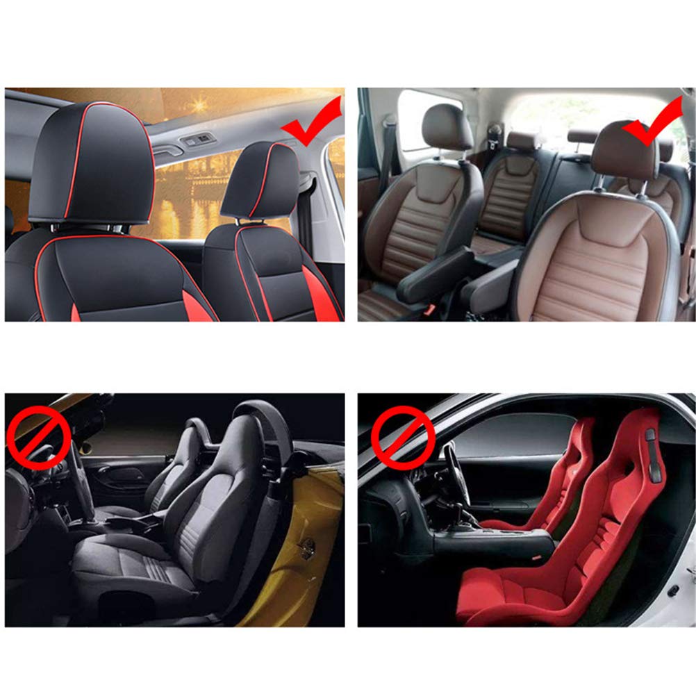 Auto Kopfstütze und Nackenkissen Schlaf Reise Autositz Kissen - Schulter Schlafkissen Autoseitenkissen für Kinder