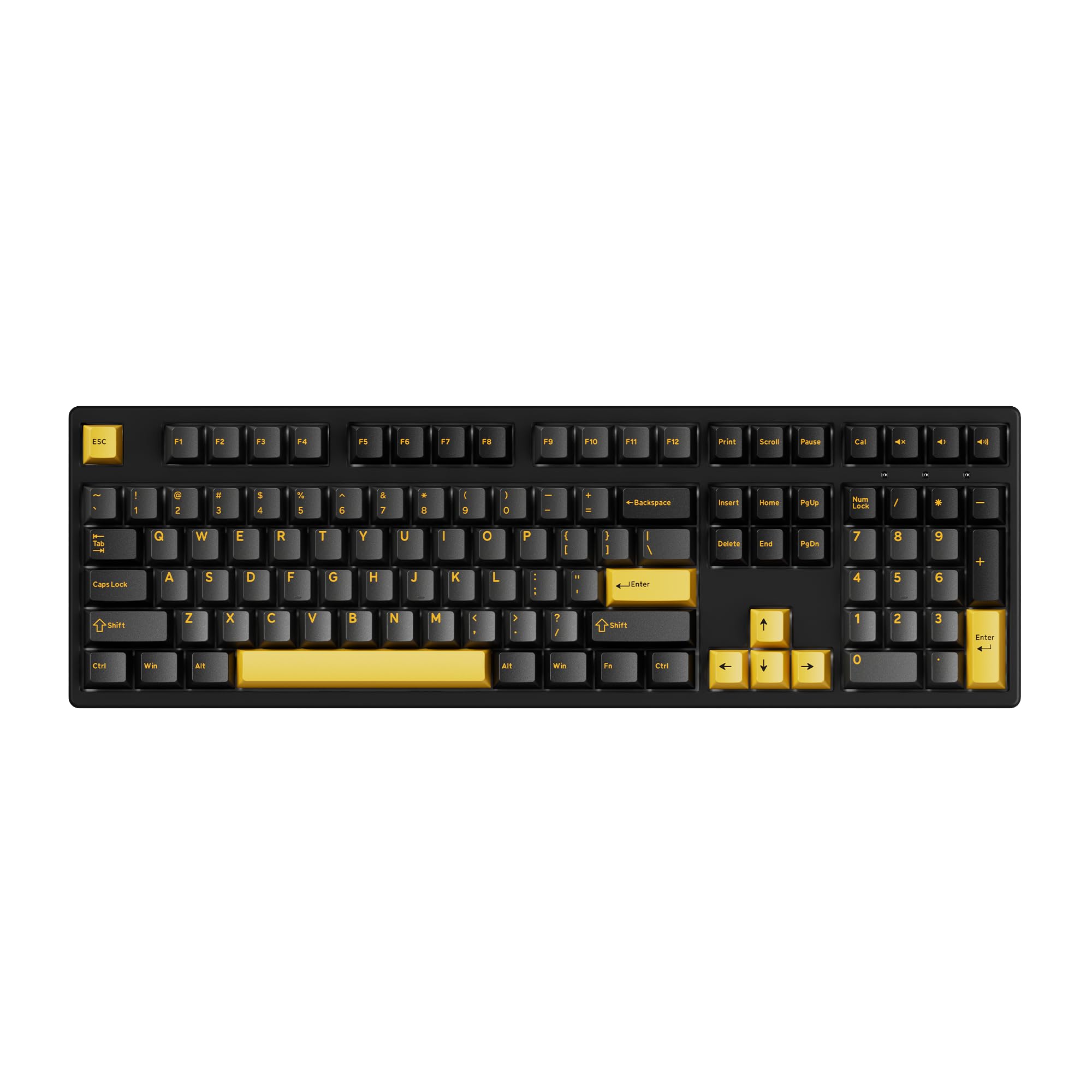 Amazon.com: Akko 3108 V3 Gaming Keyboard, Black & Gold Wired Hot