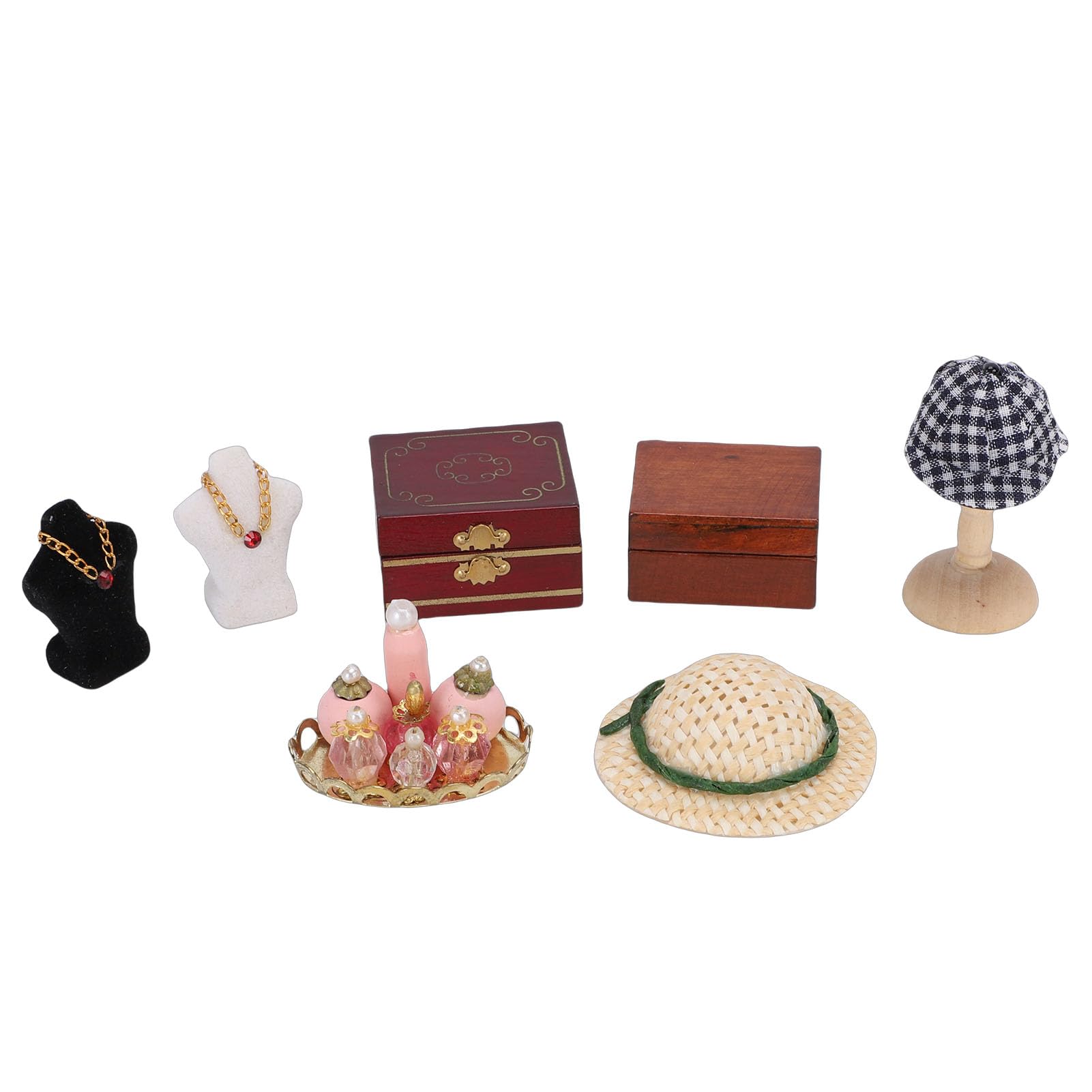 Accessori per case delle bambole in miniatura Dettagli intricati per la scena di una casa delle bambole realizzata in scala 1:12