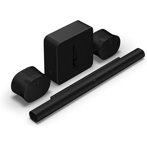 Sonos Arc Ultra soundbar + Sub 4 subwoofer + Era 300 Speakers (Pair)