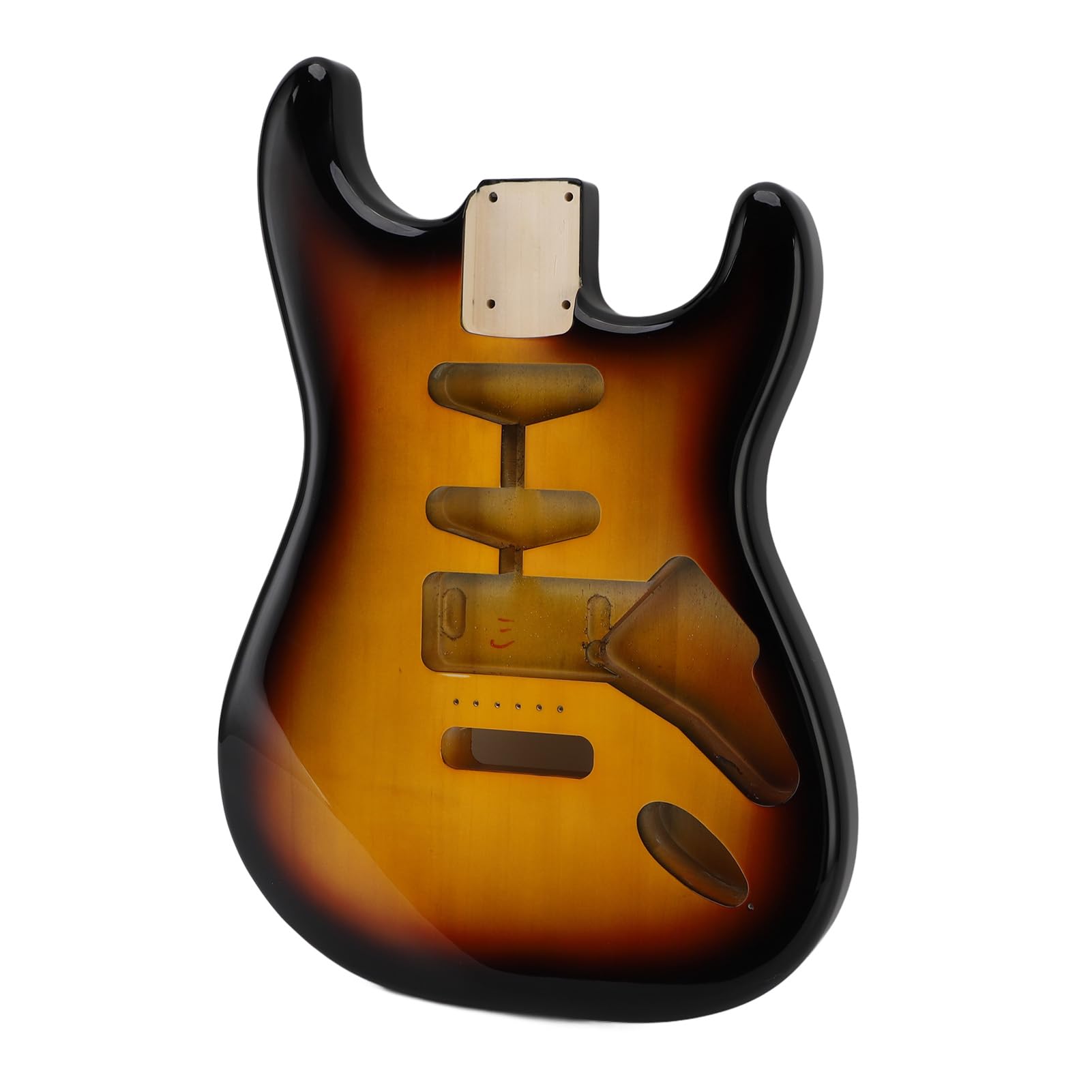 Corpo per Chitarra Elettrica in Legno di Pioppo Standard HSH Route 3 Tone Sunburst Corpo per Chitarra Elettrica Stile ST
