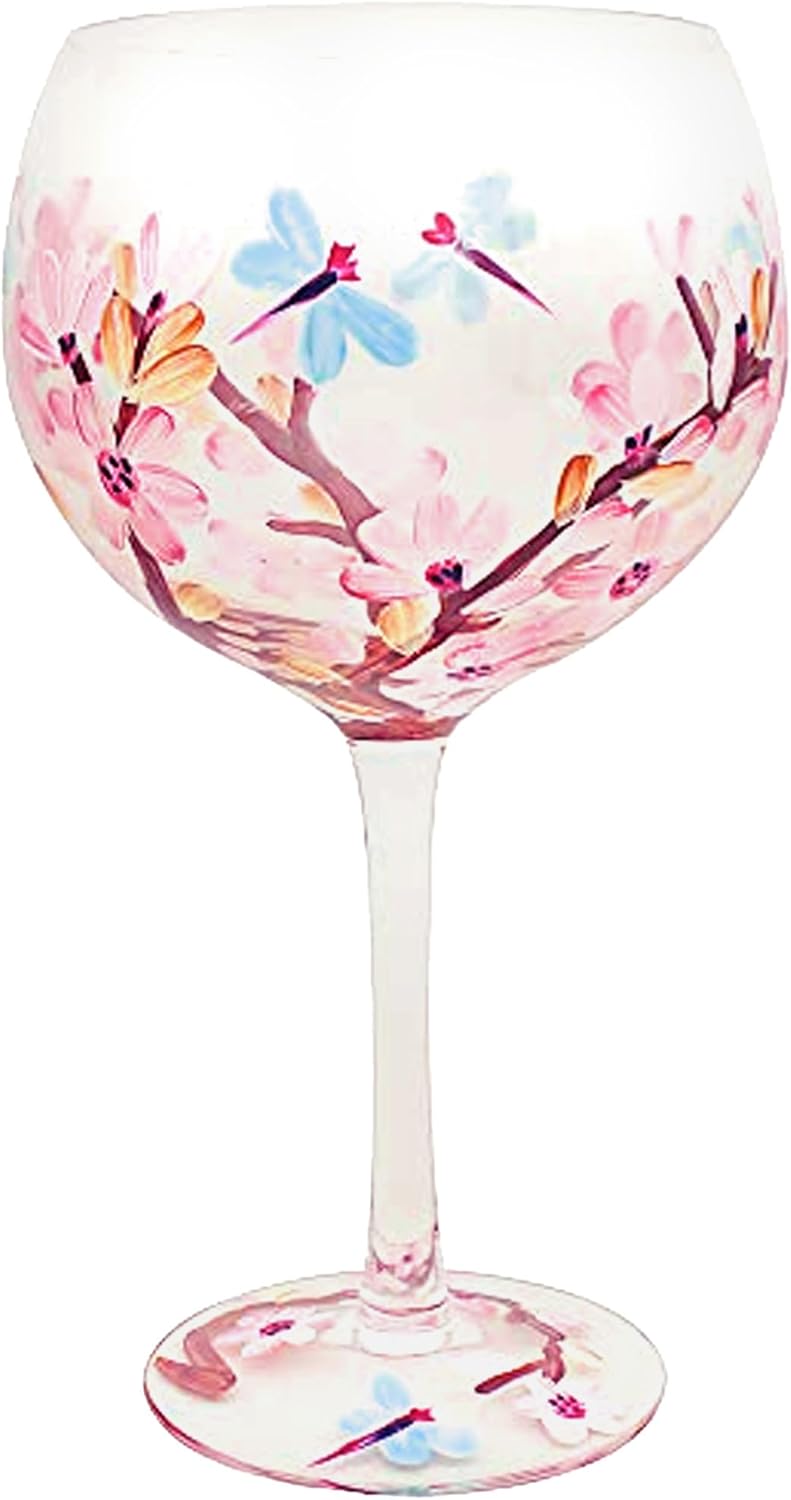 Lesser & Pavey Dragonfly Gin Glass | Lovely Gift for Women & Men | Designed by Lynsey Johnstone | Luxury Wine Glass for Every Occasions