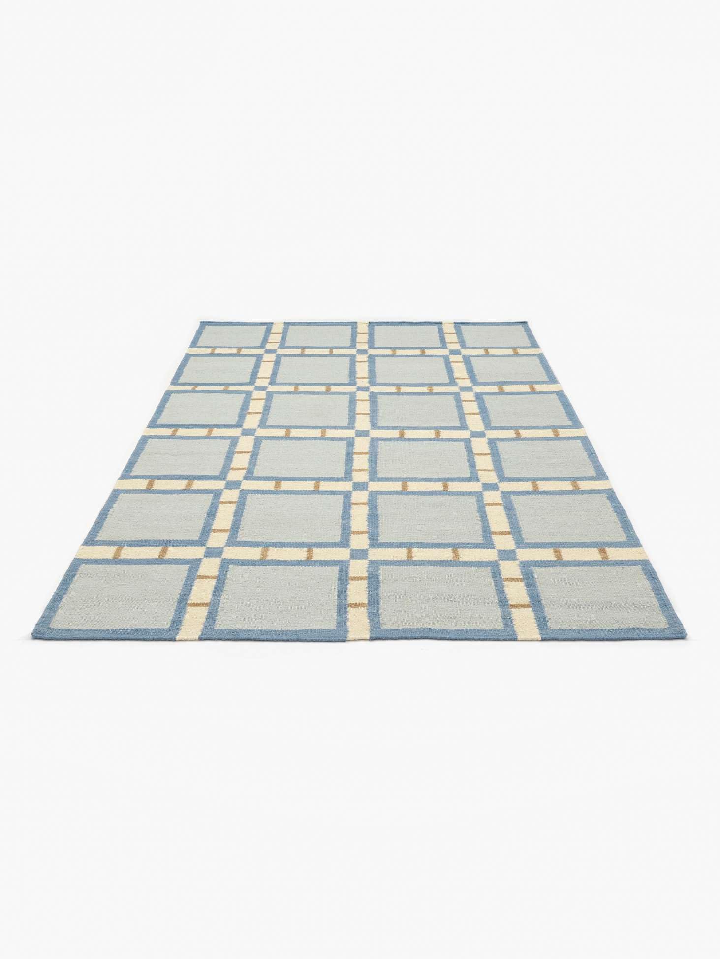 RugVista Kalmar Tapis, 140 x 200 cm, Bleu