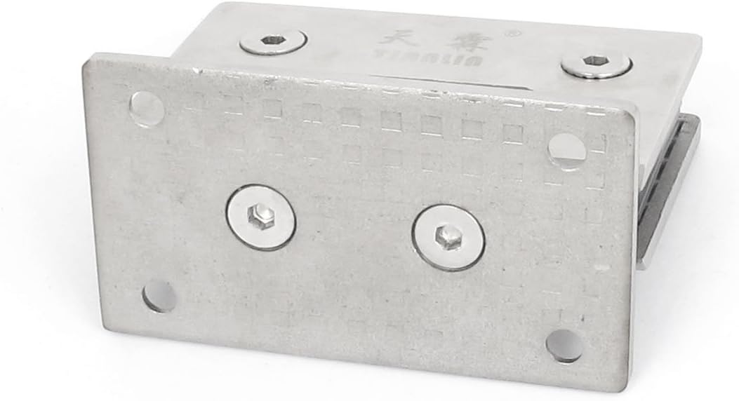 7mm Thick 202 Stainless Steel Bathroom Stair Glass Clip (00e5cbfd6c007040af8e2df06a313521)