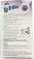 Vista 3 de Slow Release Toilet Bowl Cleaner Ty-D-Bol Toilet Bowl Cleaner Tablets Lavender Toilet Drop Ins 15 Total Tablets Bundle with 1 Pack of Rubber
