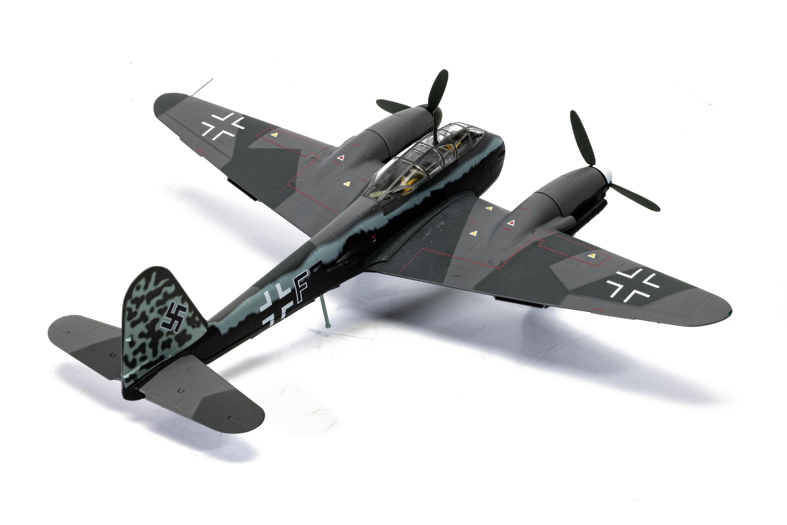 Corgi AA29702 Messerschmitt Me 410A-1 Black F, 14./KG2, Finales de 1943 Aviation