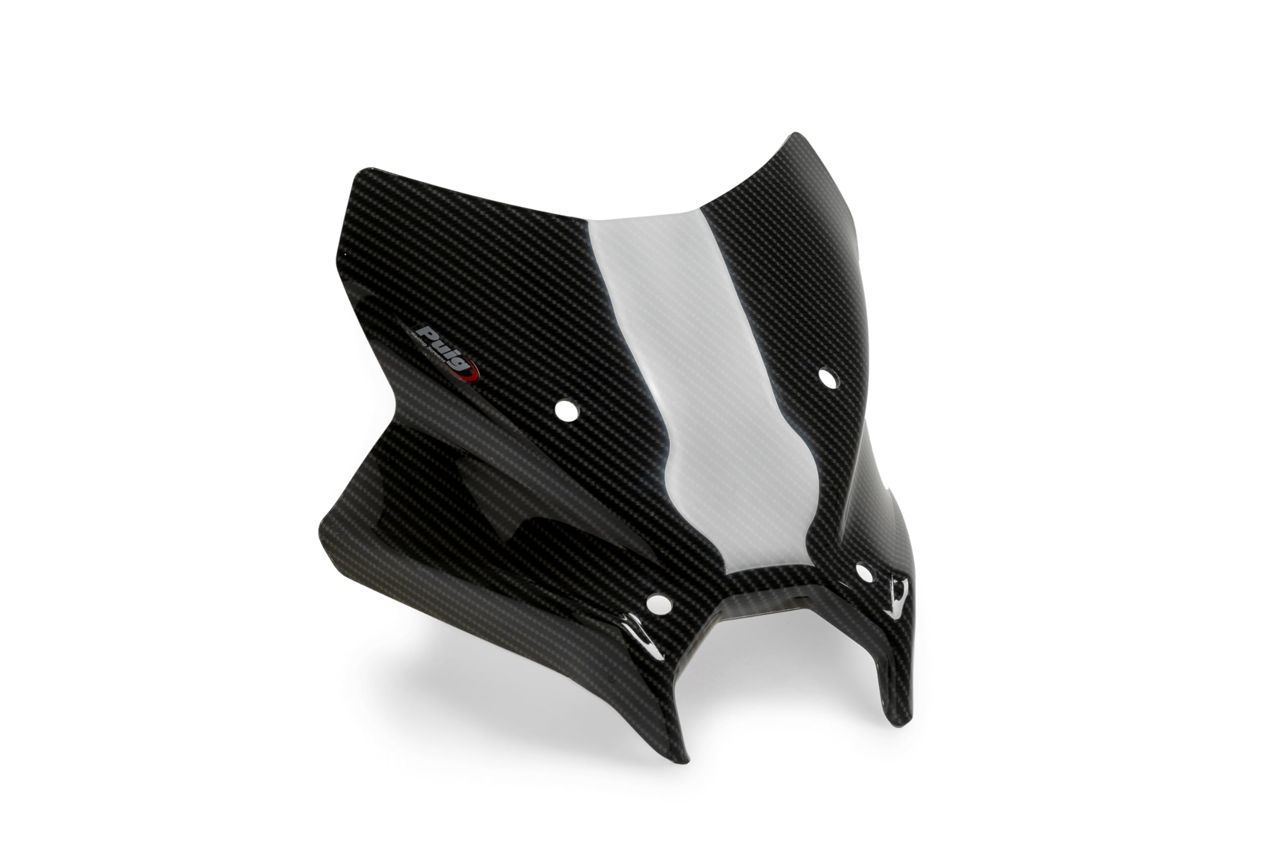 Puig 22077N nieuwe generatie sportvoorruit of Yamaha MT-09 2024 en Yamaha MT -09 SP 2024 - aerodynamisch ontwerp en sportieve stijl, zwart