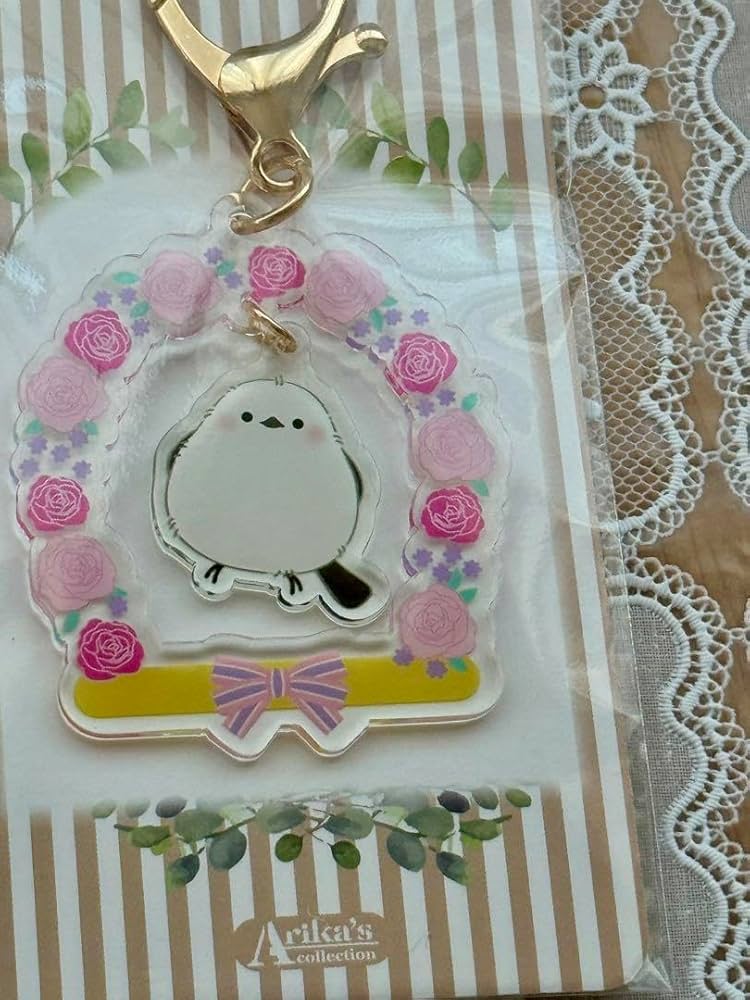 シマエナガ ゆらゆら綺麗 チャーム 楽天市場】空枠 ゆらゆら シマエナガ バラエティ レジン カン