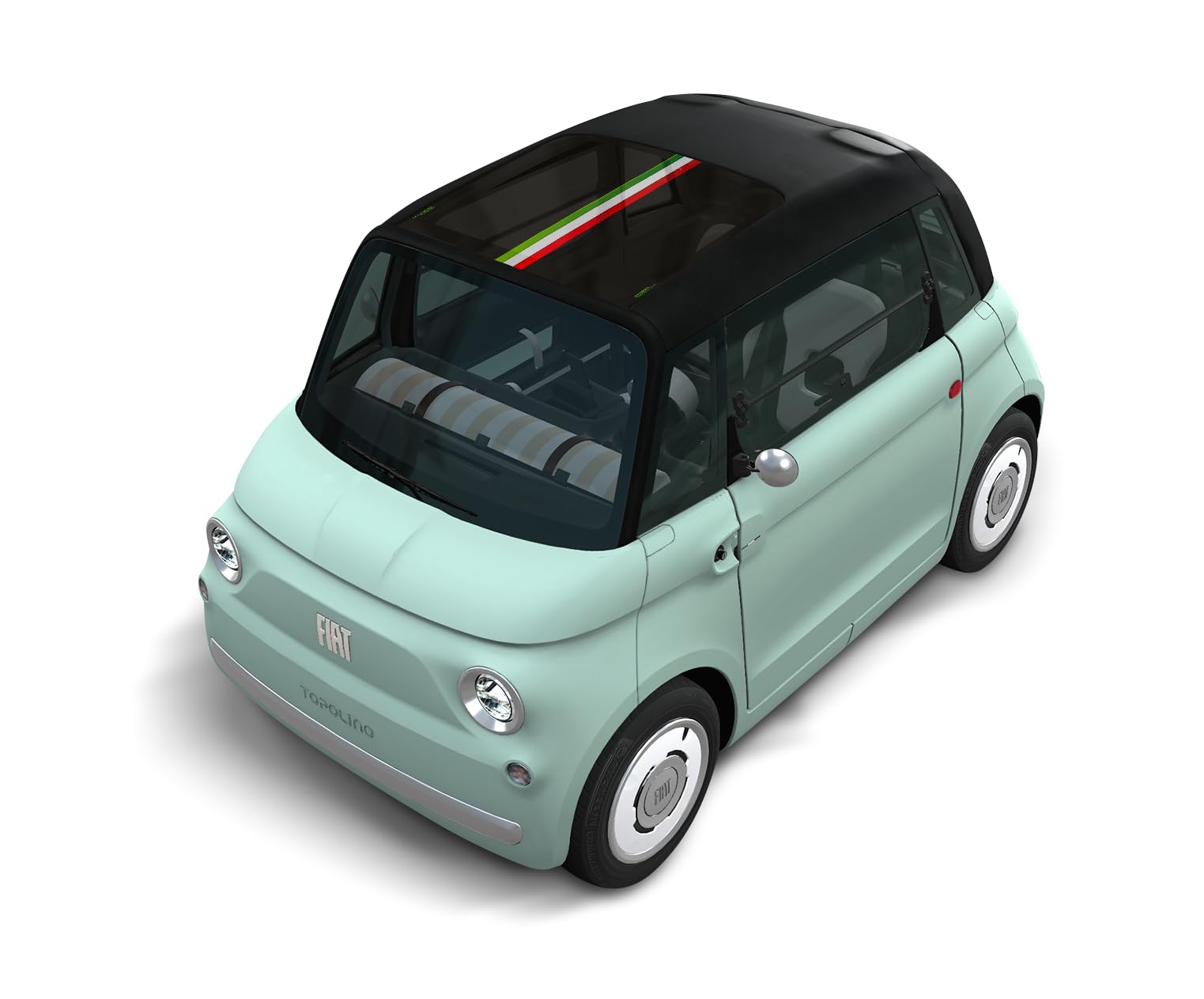 Toit Flag ITA 03 Pare Soleil Compatible pour Fiat Topolino, Citroën Ami, Opel Rocks-e