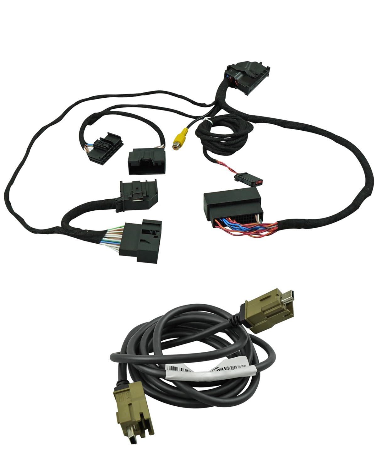 Super Load Power Harness Adapter Sync 1 to Sync 3/Sync2 to Sync3 Upgraded 4" to 8" PNP Conversion Harness Fit for Ford F-150 Edge Fusion Mustang, USB Interface Module Adapter APIM Cable