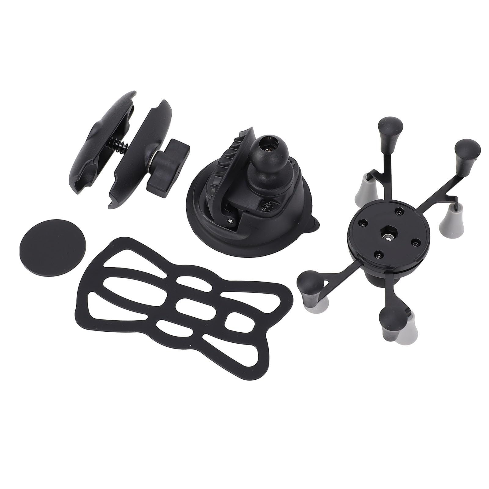 Haofy Support de Téléphone X Grip, Ventouse Forte, Support d'angle Réglable, Application Polyvalente, Pare-Brise, Tableau de Bord pour Véhicule