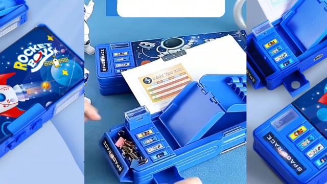 Amazon.com: ASMANNA Pop Up Multifunction Pencil Case for Kids