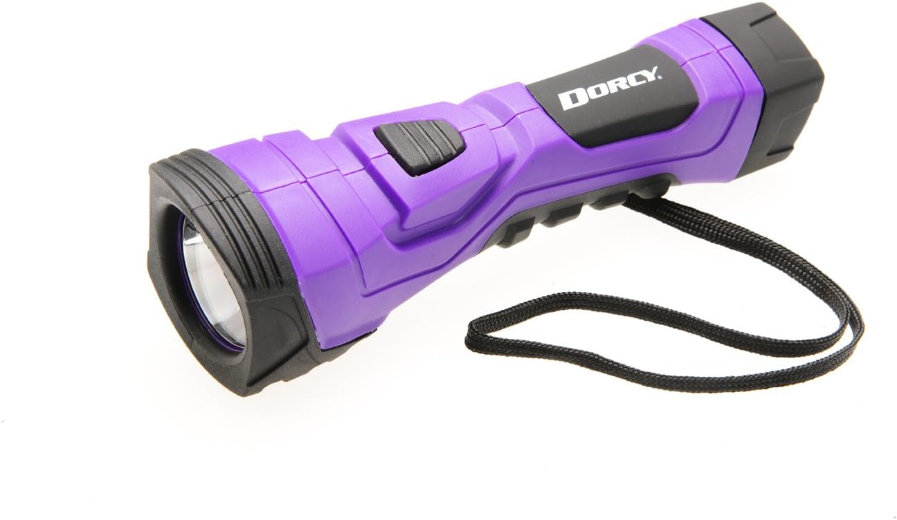 Dorcy 190-Lumen CyberLight Durable LED Flashlight with True Spot Reflector, Purple (41-4752)