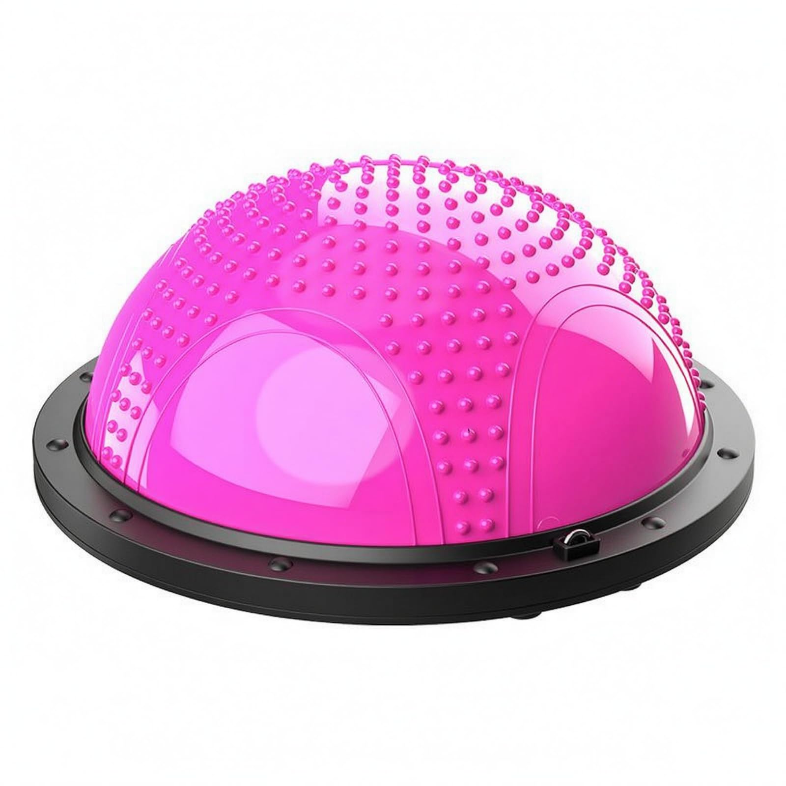 predolo Balance mit Standfuß 58 cm Balancekissen Rutschfest Sportgerät, Rosa, Rosa, Professioneller Stil Massagepunkte