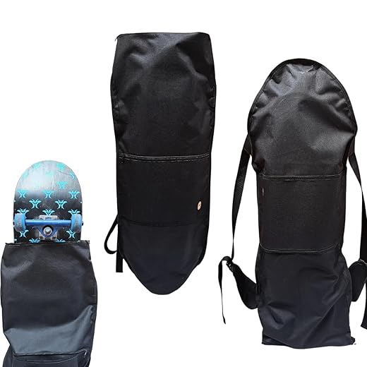 Mochila Skate Bag Long resistente Com Bolso Envio Já
