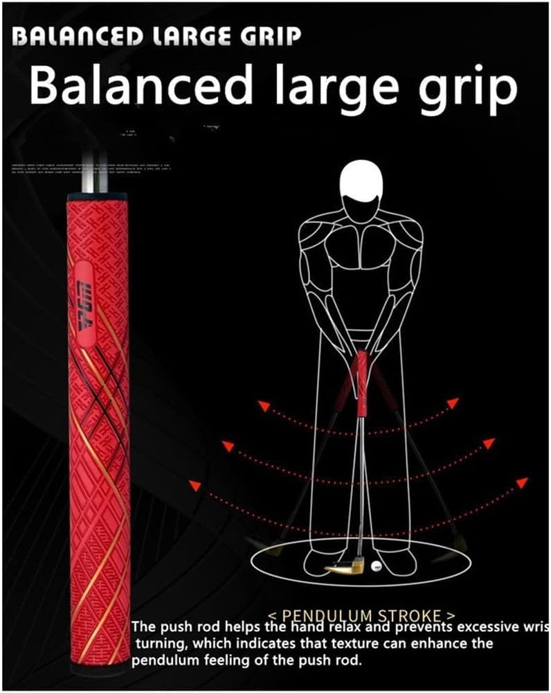 ¿Te apetece un hoyo en uno? Pruebe Nuestros putters de mazo de Golf con Cubierta para la Cabeza de Golf para diestros, Hombres y Mujeres, Putter Dorado con Cubierta para la Cabeza