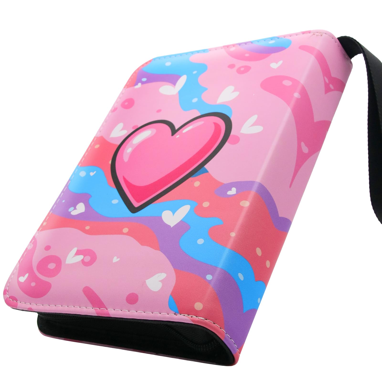 Card Binder 440 Pockets, 4-Pocket Trading Card Holder Collection Album with 55 Sleeves Pink - Image 2