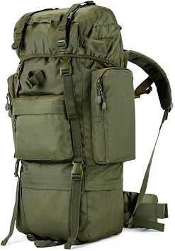 Outdoor Backpack 70L,100L Waterproof Lightweight Hiking Travel Large Rucksack Bag,Backpack Rucksack,for Camping,Trekking,Fishing For Men Women Sport Mountain Touring,Cycling Sturdy And Durable445,100