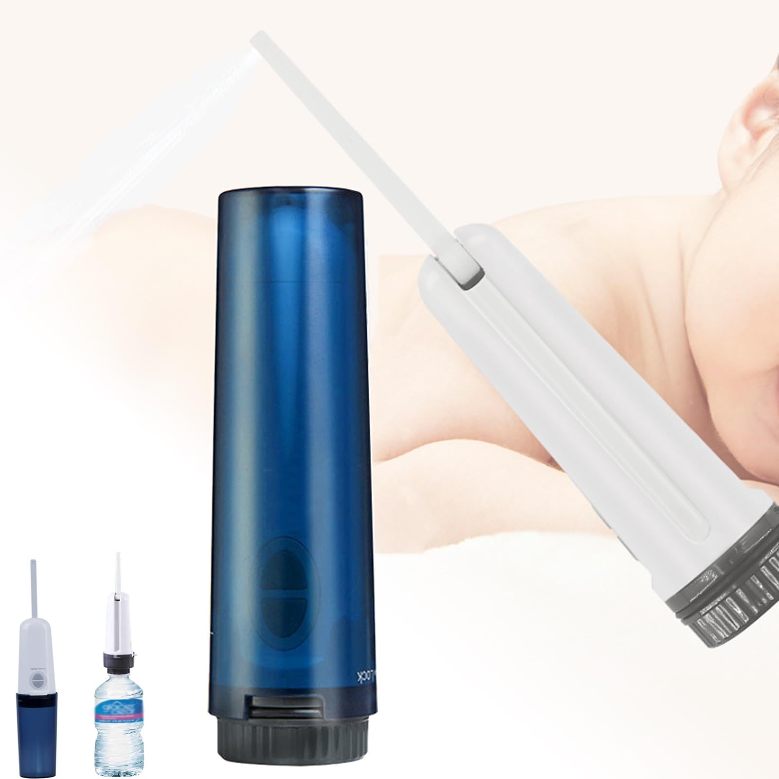 Bidet Portatile da Viaggio, Bidet da Viaggio Ricaricabile, spruzzatore for Bidet Elettrico Portatile ad Alta Pressione, Pulizia dell'igiene Personale, Cura lenitiva Postpartum, perineale