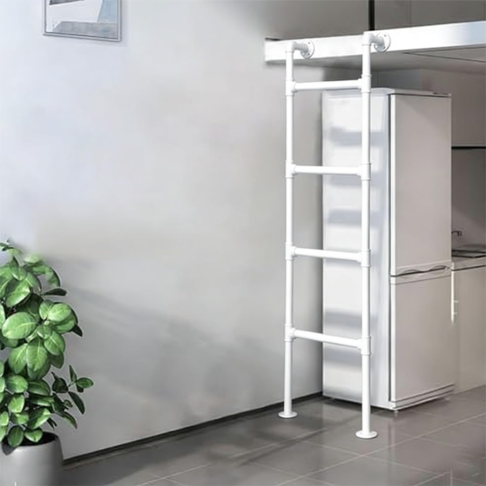 Échelle en métal sur pied polyvalente pour lit superposé et dortoir