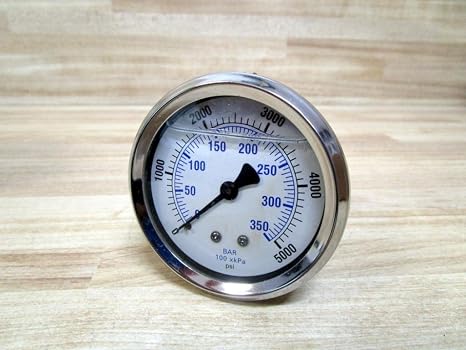 Pic 202L-254R Pressure Gauge 202L254R