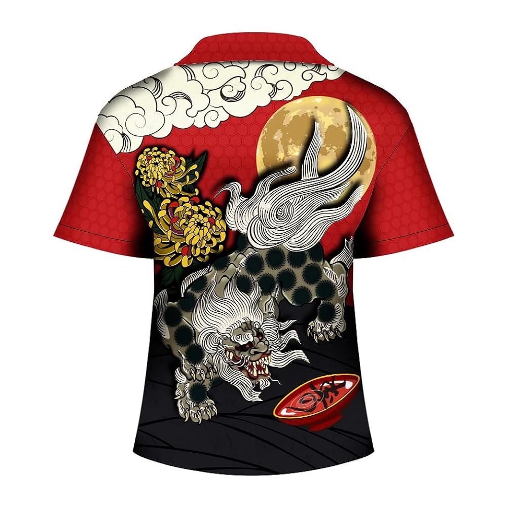【極上】イタリア製　麻100％　アロハ シャツ　オスヴァルドトルッキ L OSVALDO TRUCCHI SS Shirt 
