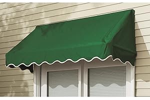 CASTLECREEK 4' Window Awning: Protection from Sun and Rain