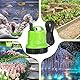 25W Tauchwasserpumpe 1200L/H Tauchpumpen mit hohem Durchfluss, Trockenbrennschutz mit extrem leisem Design, für Springbrunnen, Aquarien, Hydrokulturen, Teiche