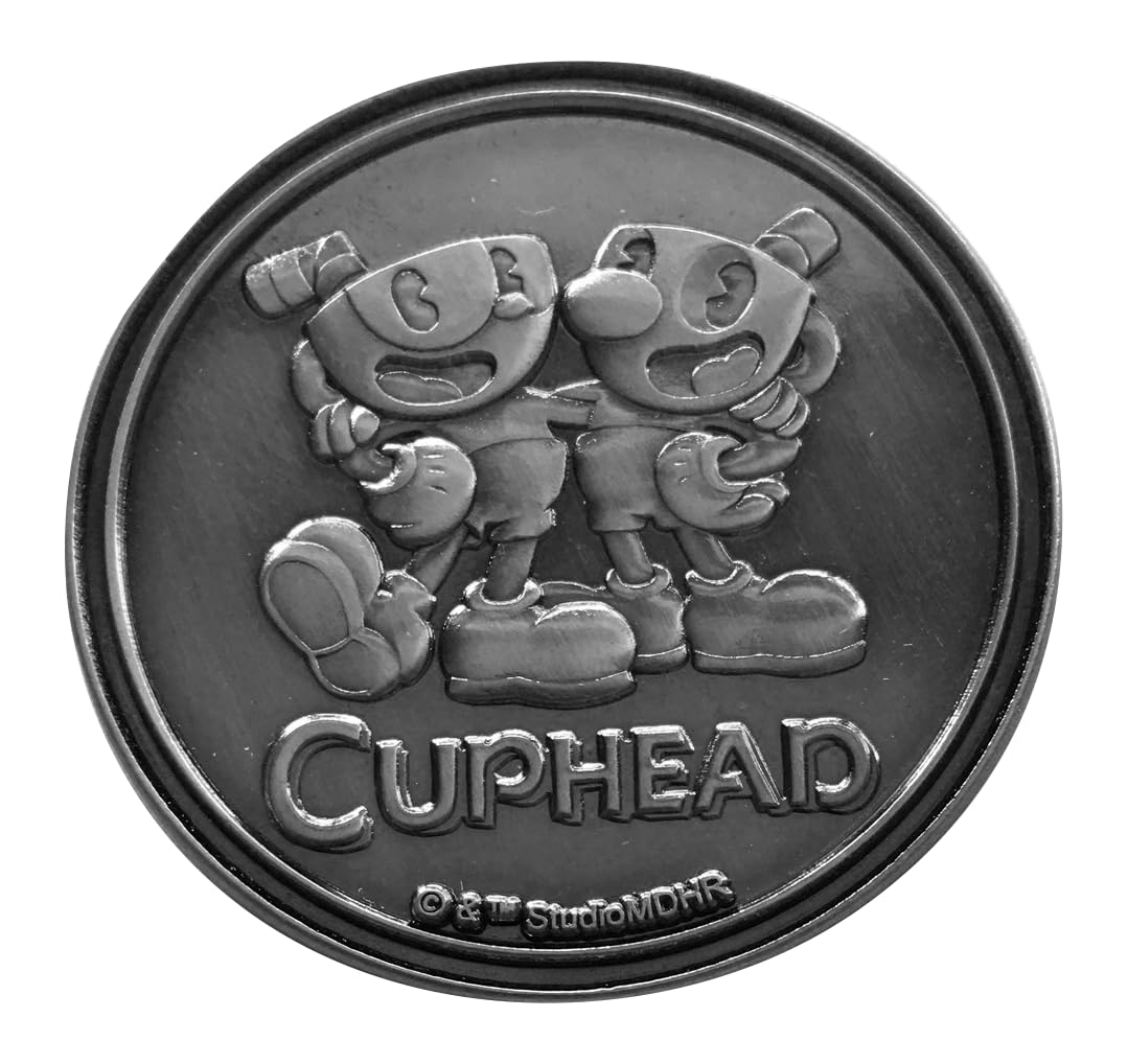 FaNaTtik Cuphead Collectable Coin The Devil, Cuphead & Mugman Limited Edition