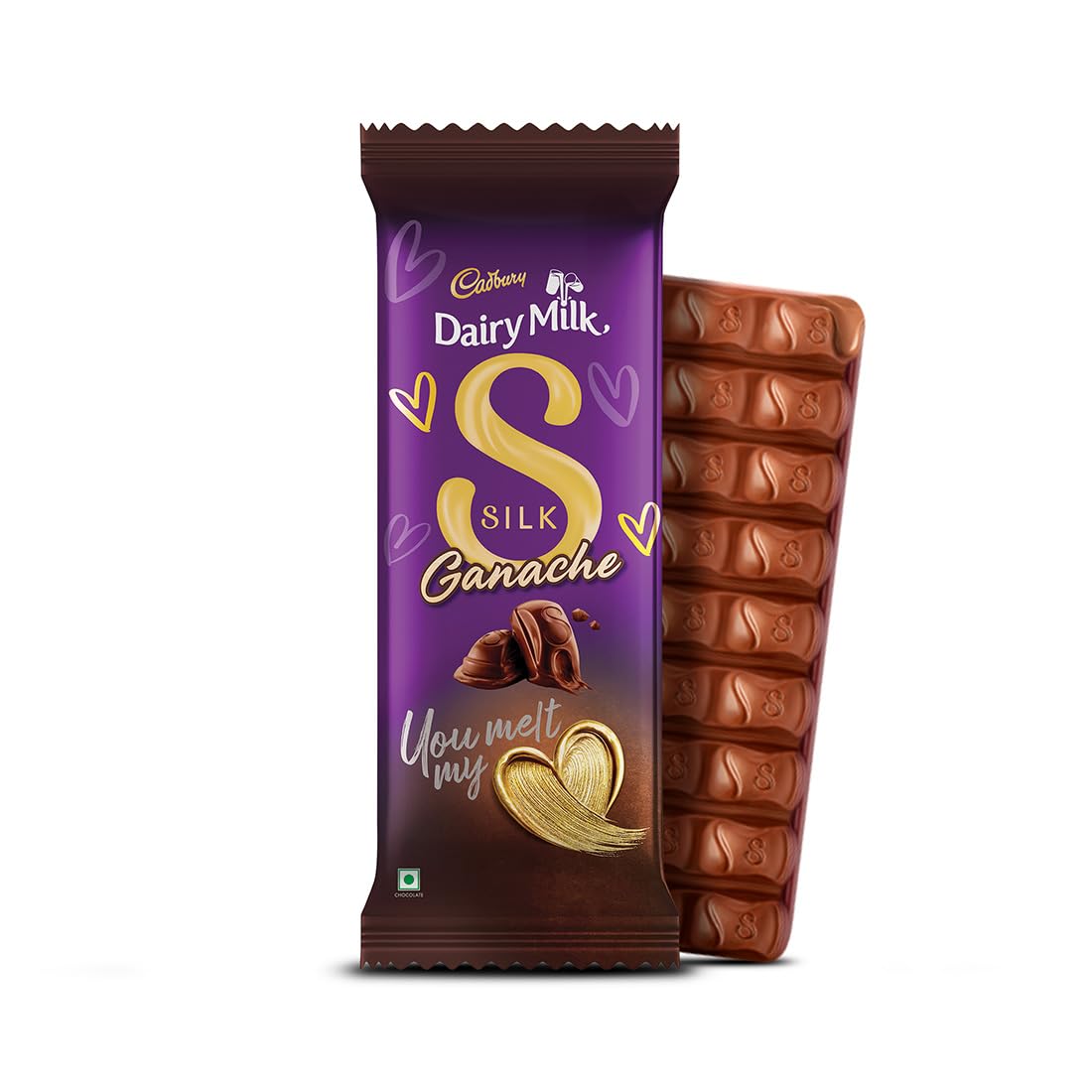 Cadbury Dairy Milk Silk Ganache Chocolate Bar,54 Grams