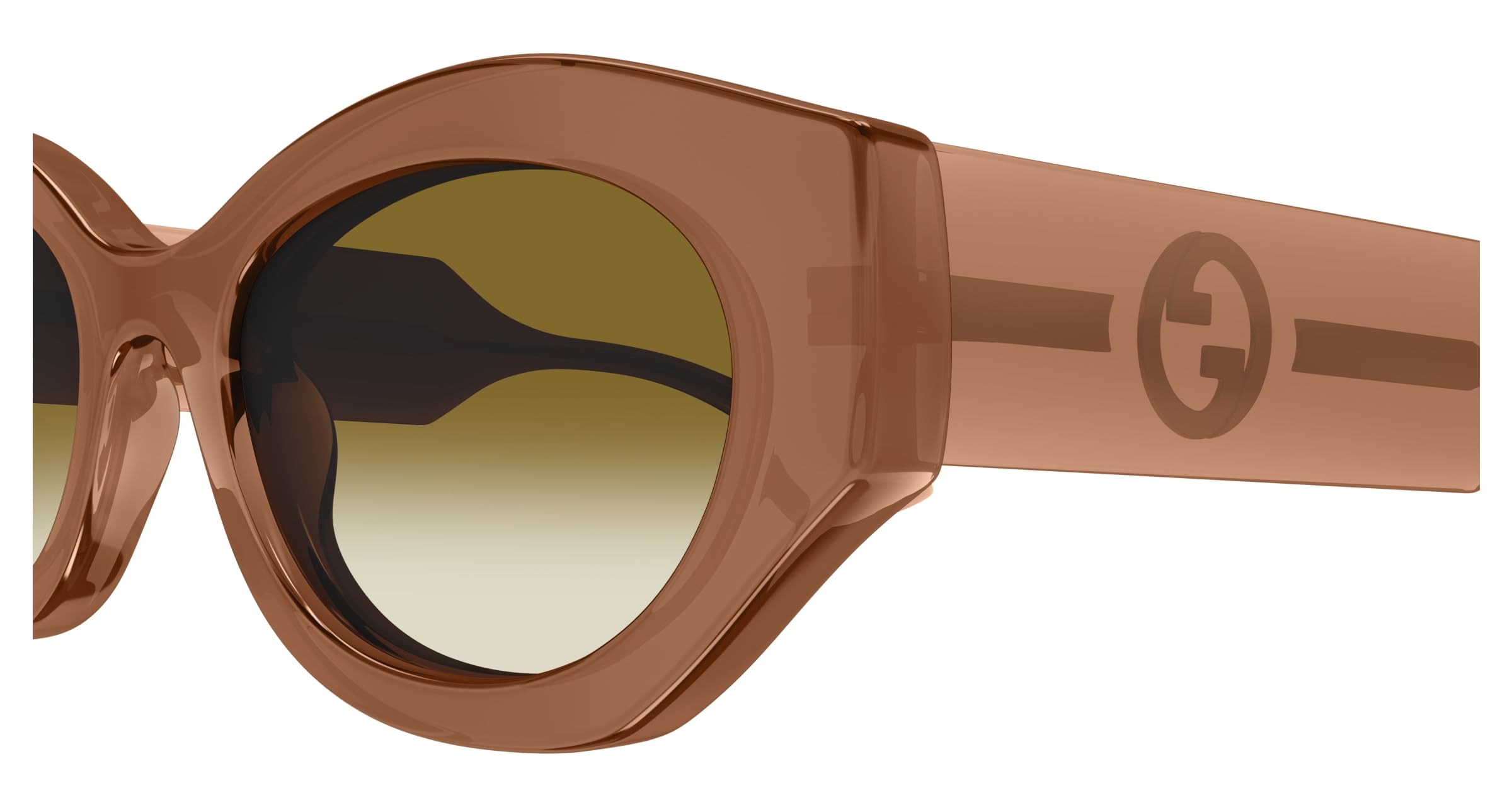 GUCCI GAFAS DE SOL GG1553S MARRÓN 52/21/145 MUJER, MARRÓN, 52/21/145