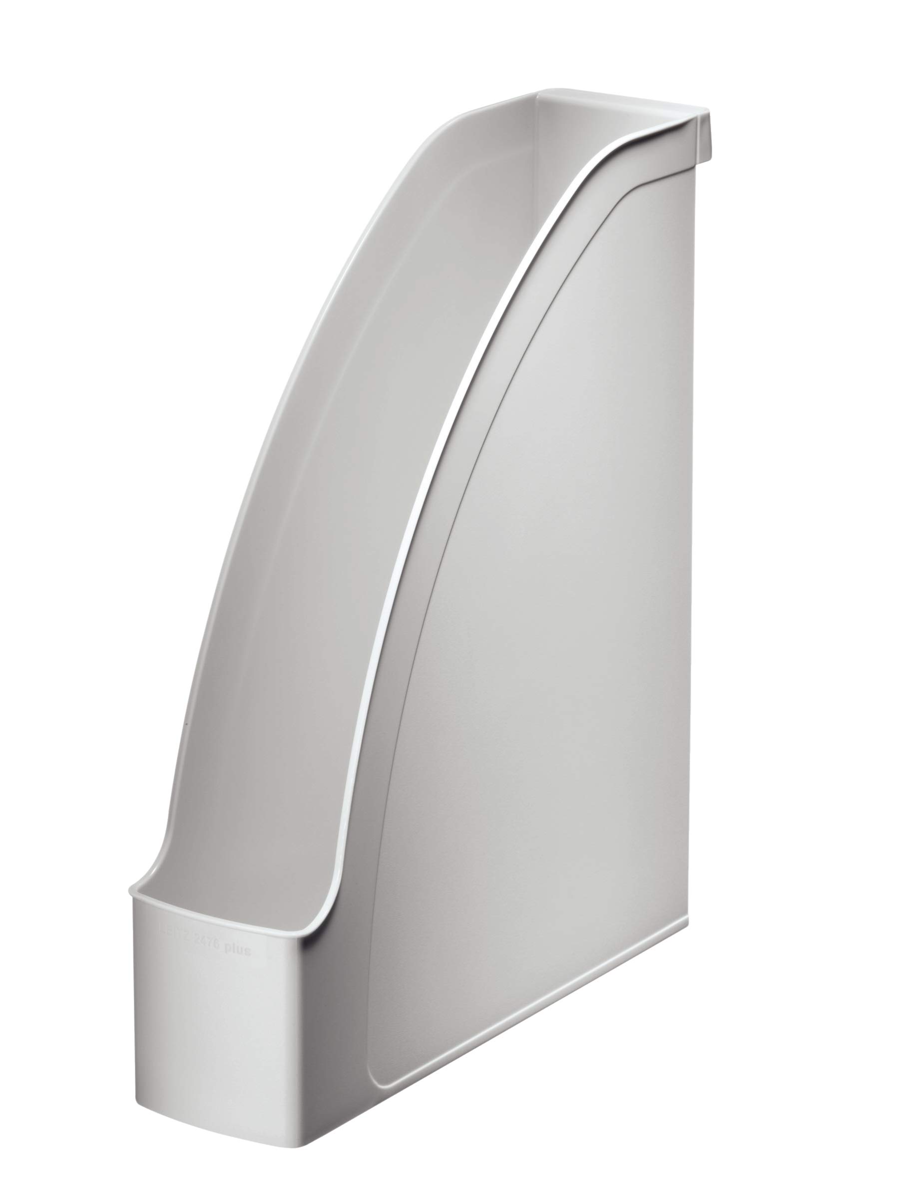 Leitz Portariviste A4, confezione da 6, per uso in formato verticale e orizzontale, grigio, serie Plus, 24760085