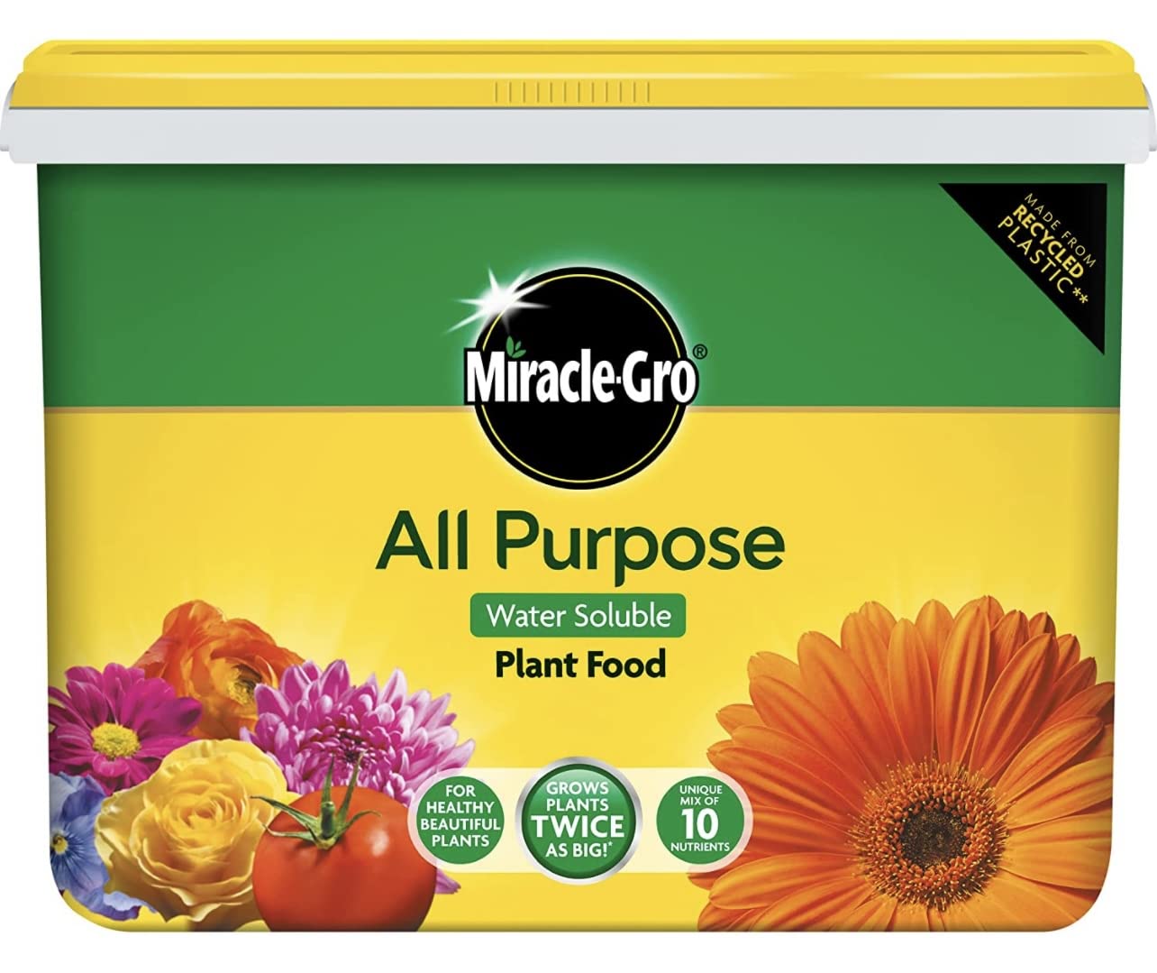 Miracle-Gro All Purpose Soluble Plant Food 1.2kg (1kg +20% FREE) At Onl