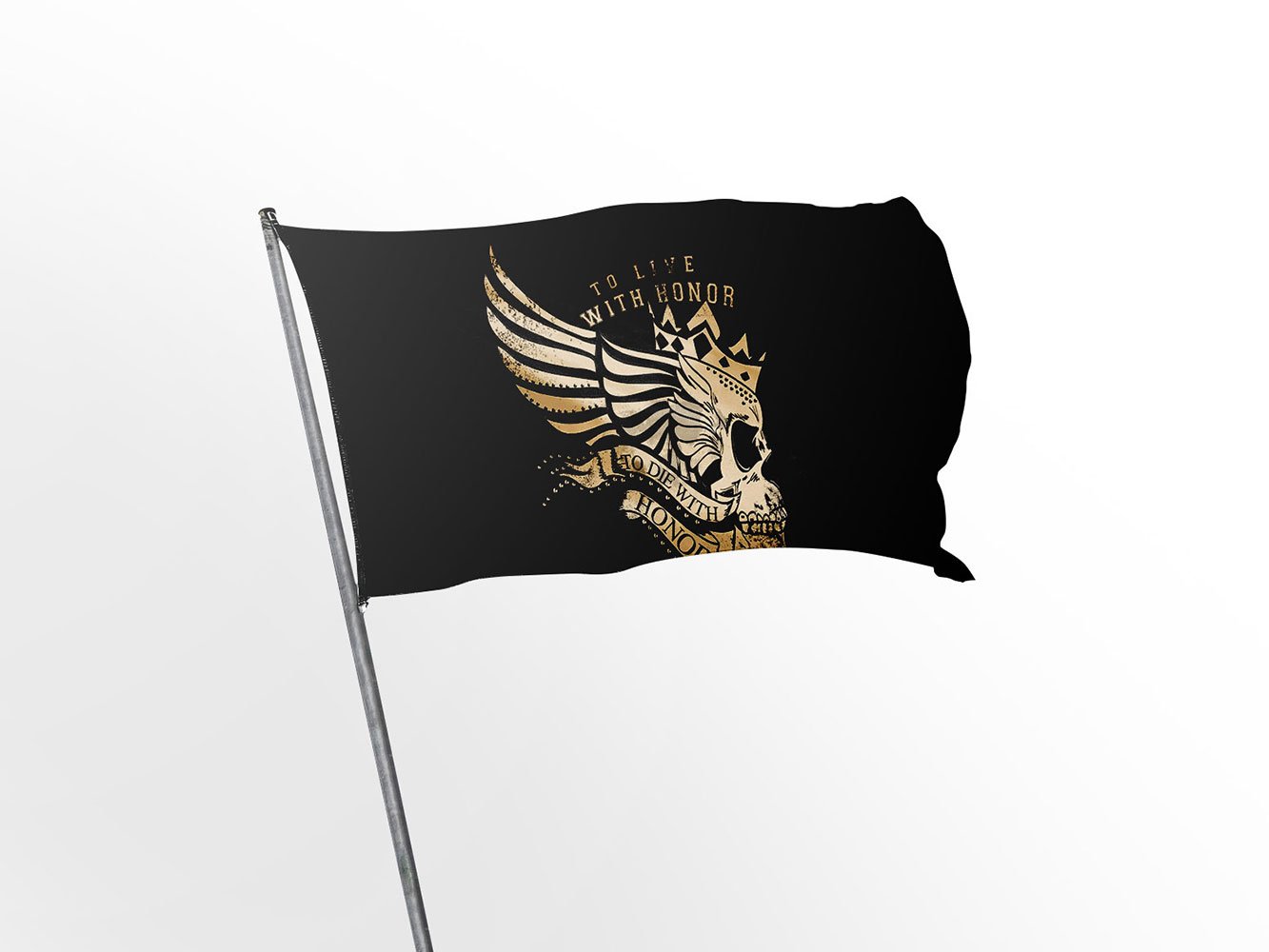 Bandera USA 100x70 Cm De Poliéster 110g | Reforzada Con Pespuntes Y 2 Ojales | Impresión Frontal A Una Cara