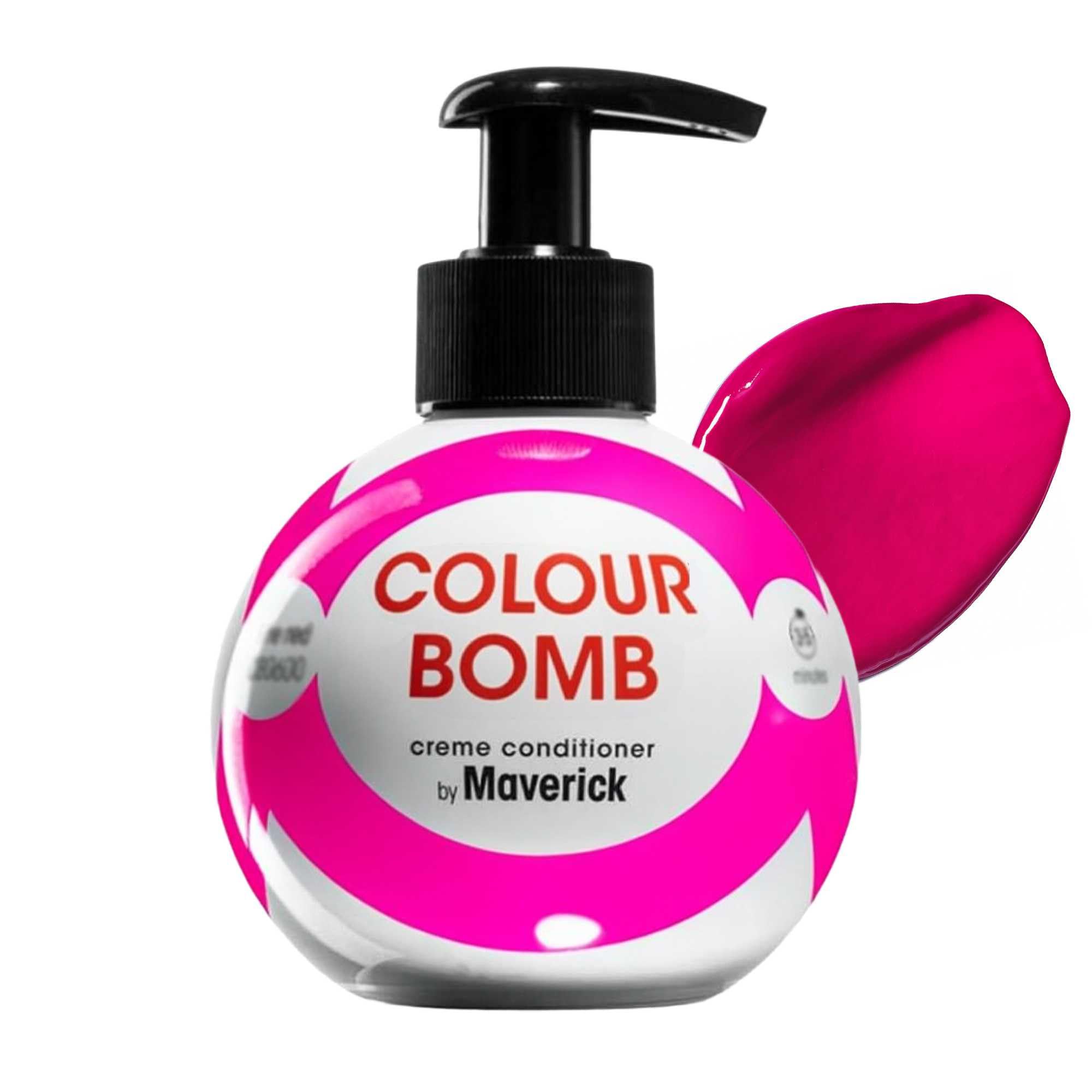 250ml – Balsamo depositante per capelli colorati, trattamento rinfrescante per capelli brillanti e brillanti, senza miscelazione, vegano, senza ammoniaca e perossido (Pink)
