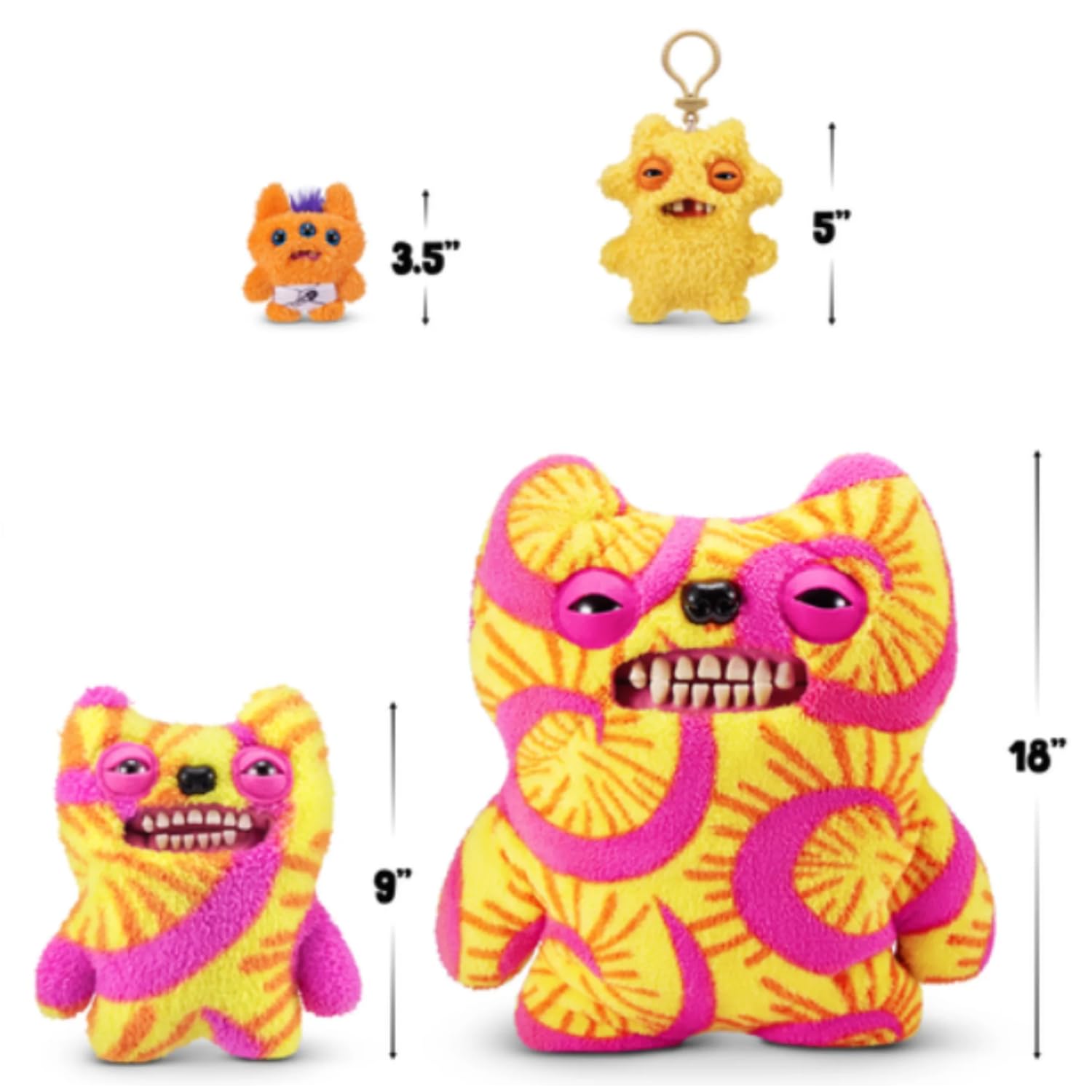 Amazon.com: ZURU Fugglers Bigg Fuggs - Big Funny Ugly Monster