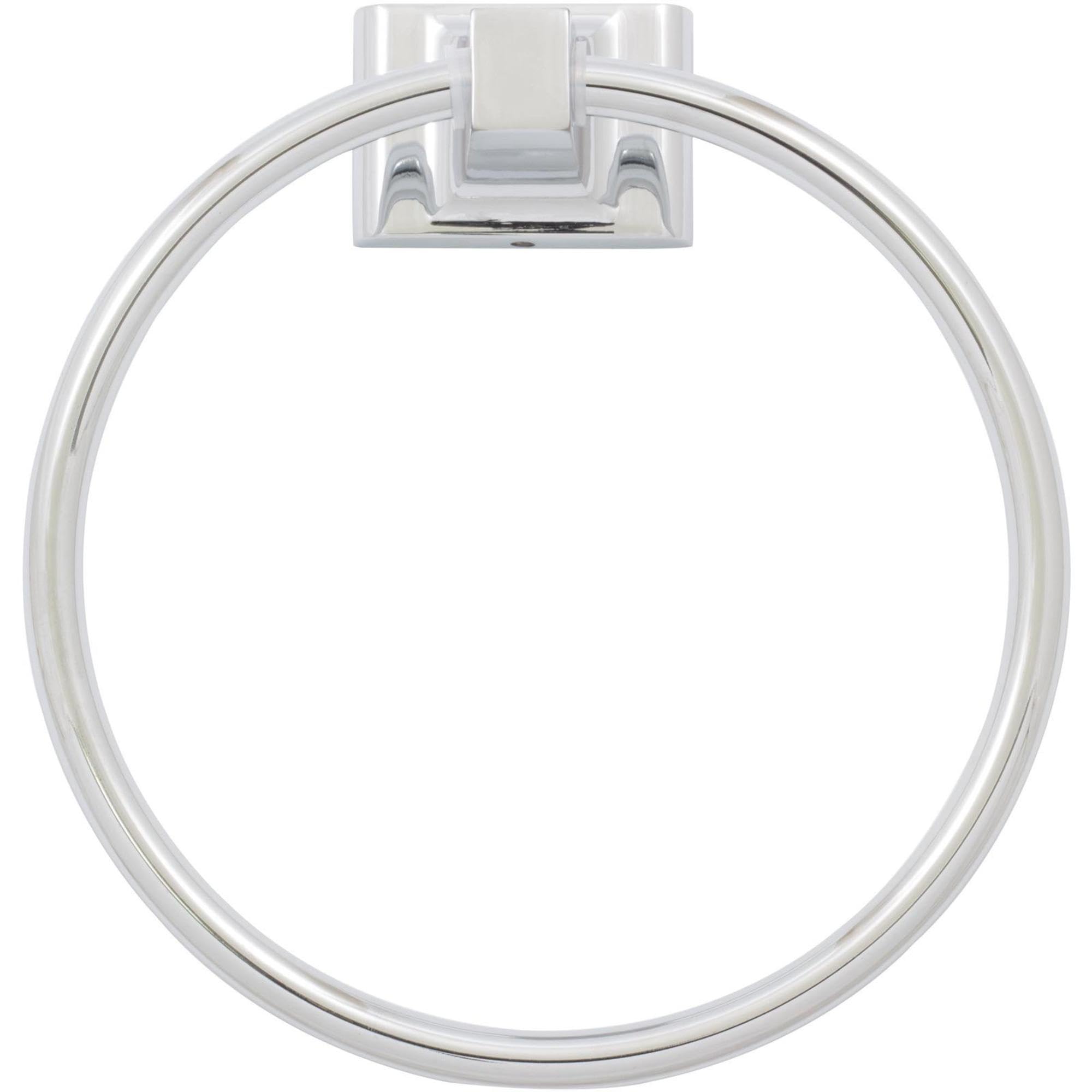 Madison Towel Ring, Polished Chrome by Stone Harbor Hardware