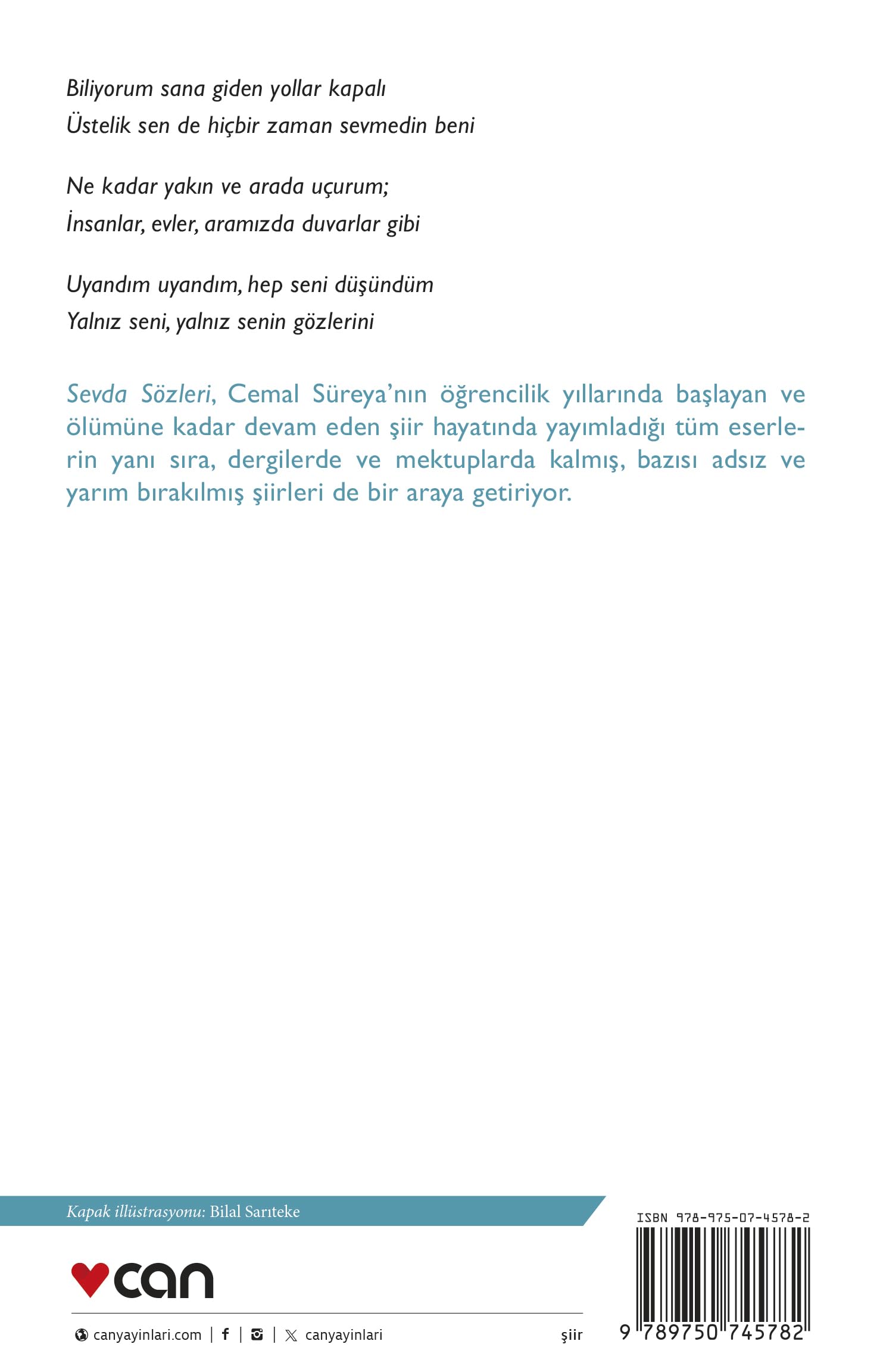 Sevda Sözleri: Bütün Şiirleri