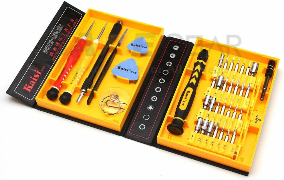 38 in 1 Premium Screwdriver Repair Kit Tools for Samsung Iphone Tablet Macbook Game Console With Case