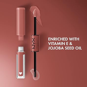 NYX Professional Makeup Lip Gloss Shine Loud Up To 16H, 05 Magic Maker | High Pigment, Long Lasting, No Transfer, Glassy Finish, Vegan Formula, High Shine, Glossy, Pigment