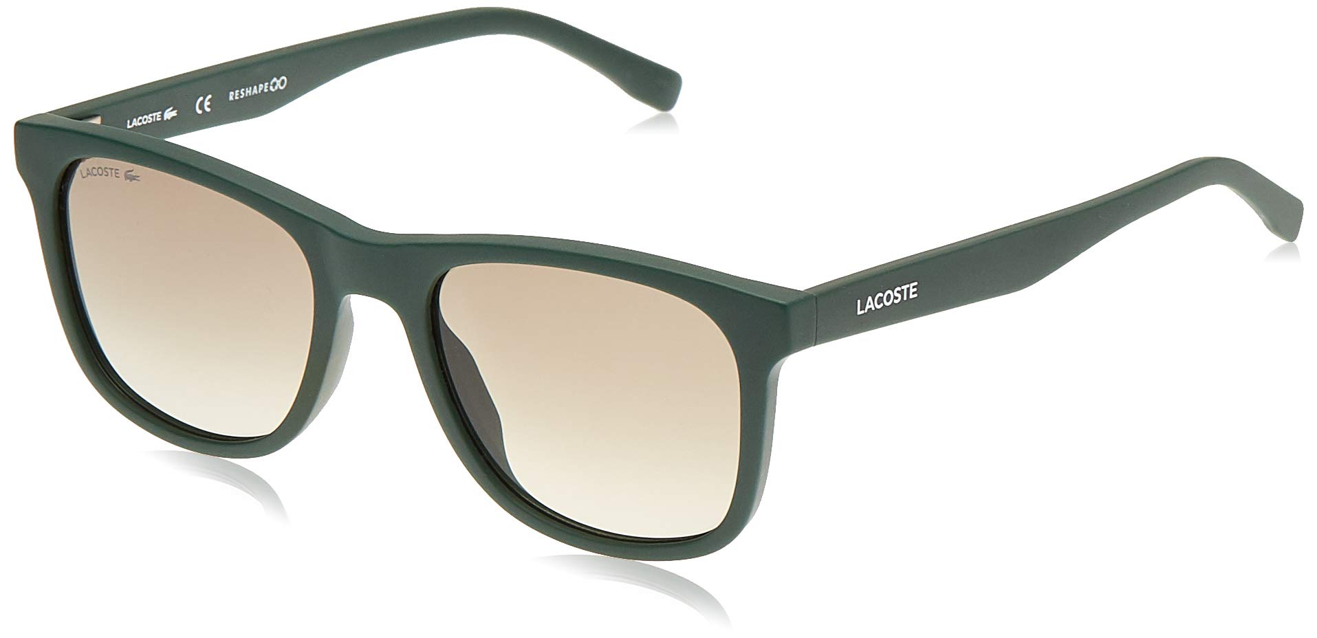 Lacoste Sunglasses Rectangle Green Acetate