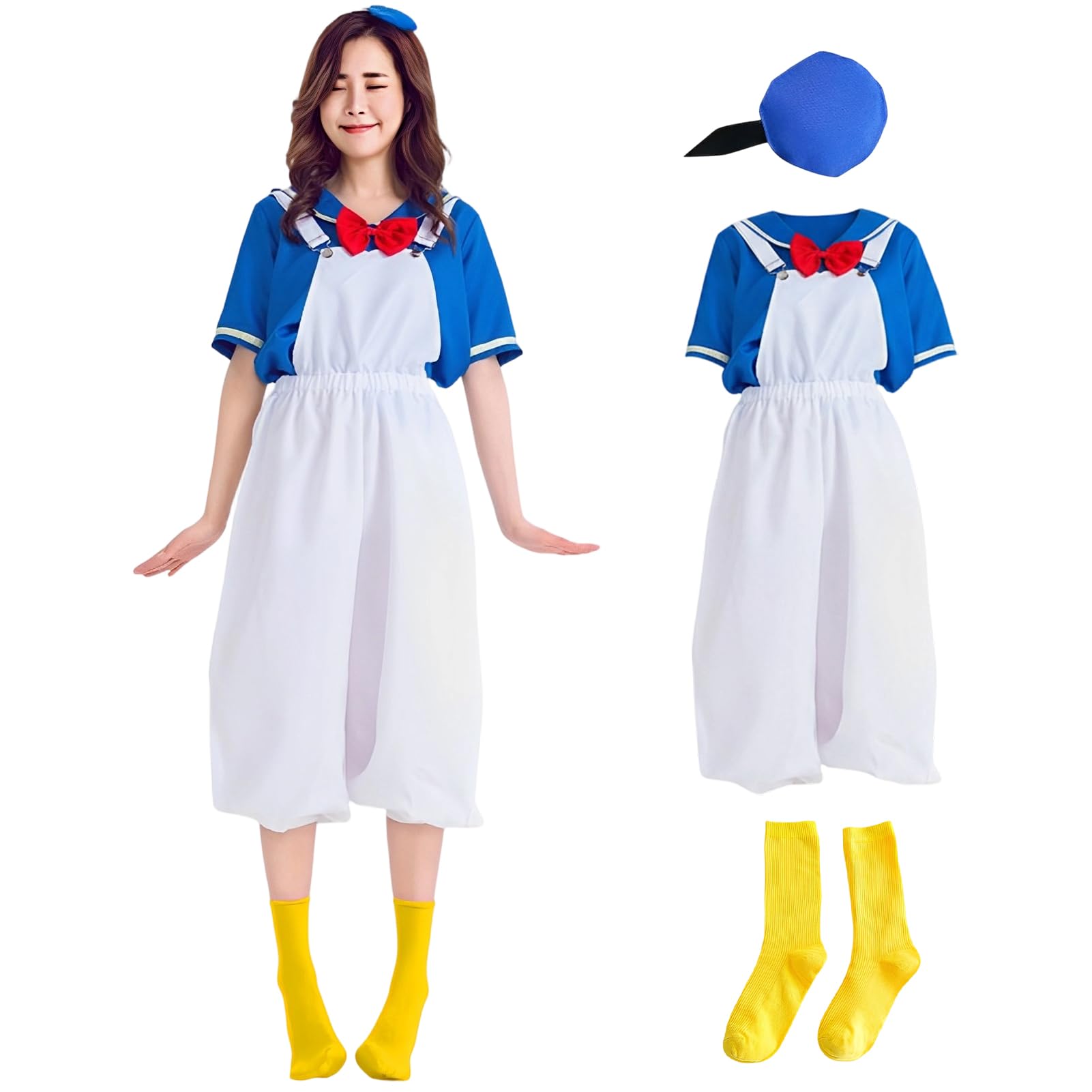 【発送可】コスプレ ハロウィン レースアップセーラー服(M) 新品未使用 即日発送！】【ハロウィン】セーラー服JK/女子高生/セーラー服コスプレ