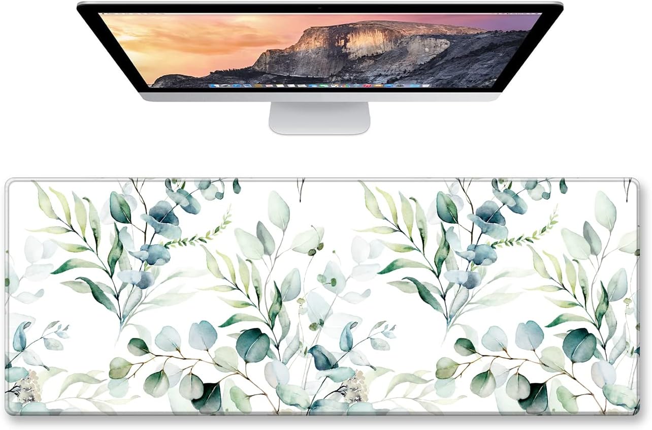 DOOKE Desk Pad Protector,Large Gaming Mouse Pad,Office Desk