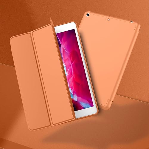 Miniatura 132 de iMieet Funda para iPad 9.7 (modelo 2018/2017, 6ª/5ª generación), funda inteligente con portalápices y parte trasera de silicona suave de piel