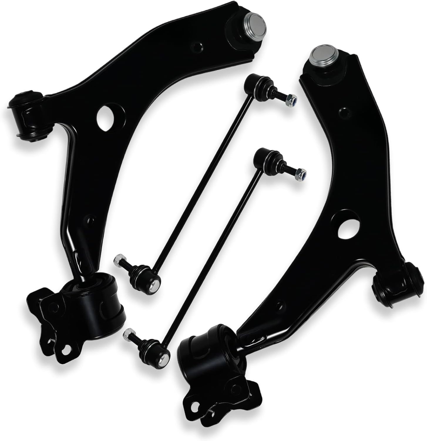 4Pcs Front Lower Control Arm Sway Bar End Link for Mazda 2004 2005 2006 2007 2008 2009 Mazda3, 09 Mazda3 Sport, 2006-2010 2011 2012 2013 2014 2015 2016 2017 Mazda5 K620040 K620041 K80235