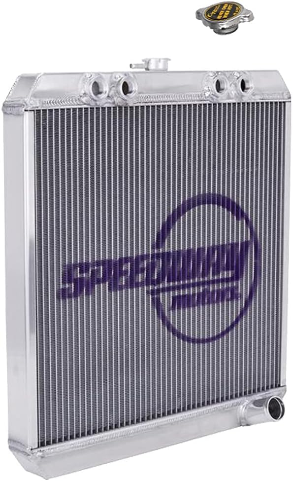 Speedway Motors Aluminum Sprint Car Radiator with C&R 30lb Cap