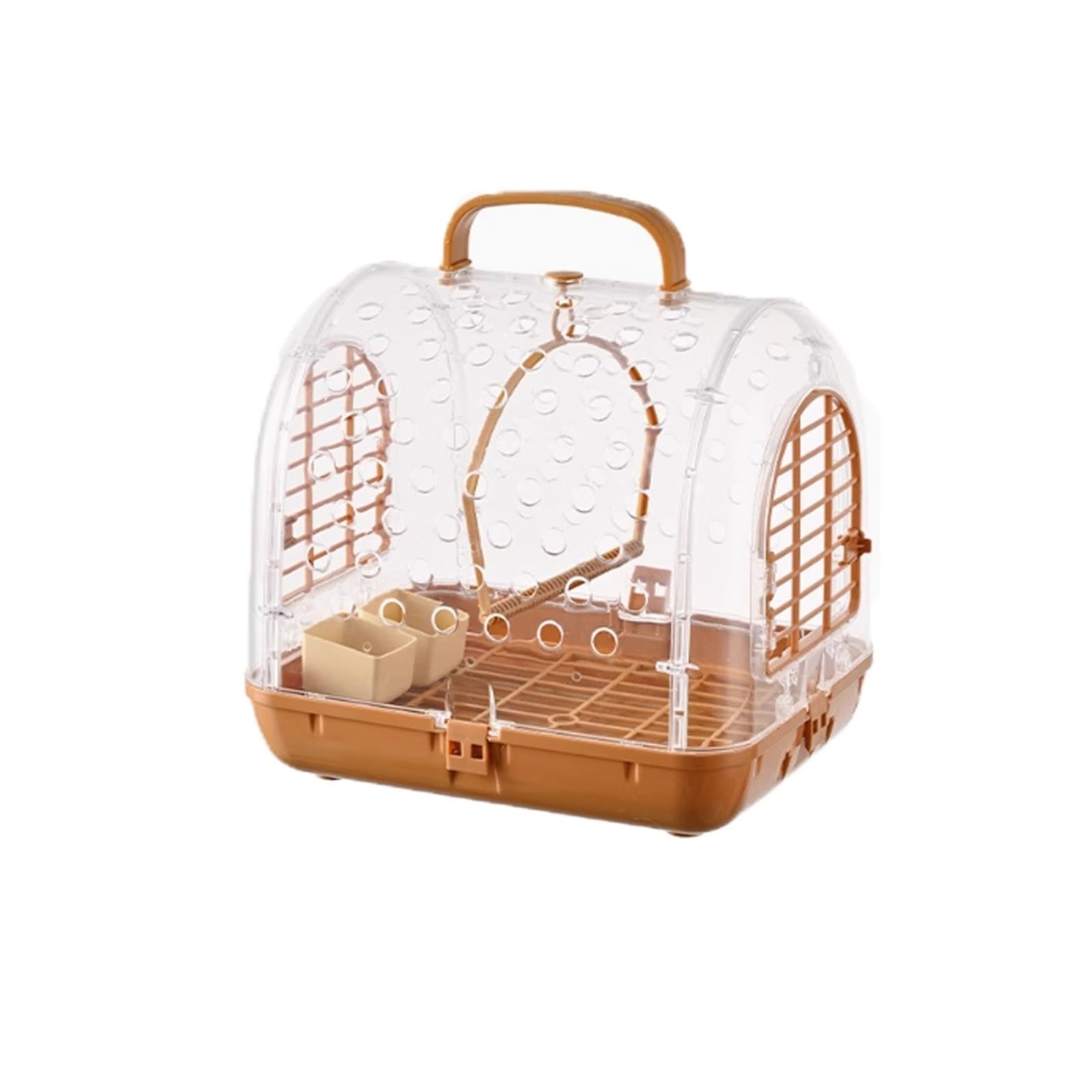 Jaulas para Pajaros Jaula for Loros y hámsteres, Bandolera portátil for Llevar Jaula Pajaro