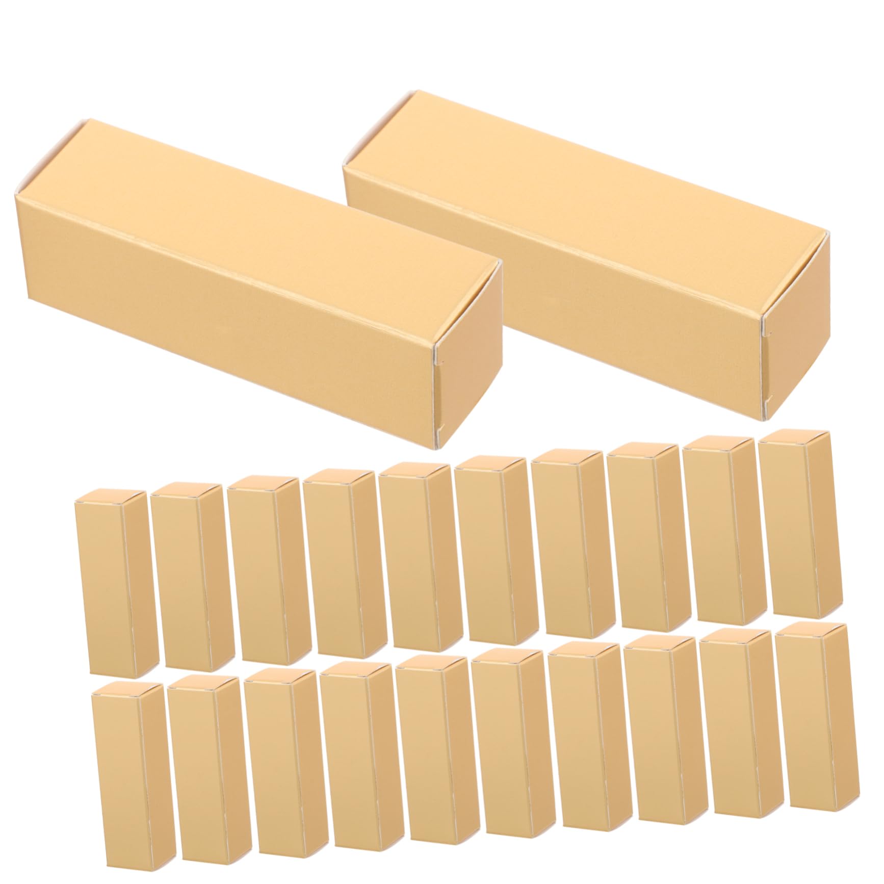 WRITWAA 4 Sätze Lippenstift-box Saftig Inhaber Schüttgut Container Klein Aufbewahrungsbehälter Für Lipgloss Aus Papier Lippenstiftverpackung Geschenkbox 50 Stück * 4